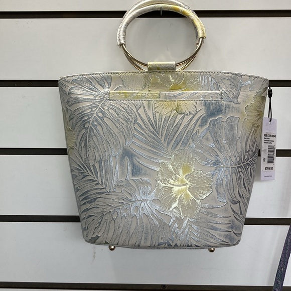 Brahmin Mod Bowie Lemonade Nostalgia Satchel. - Picture 2 of 6